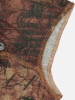 American Vintage Butterfly Embroidery Pattern Sleeveless Vest -1605