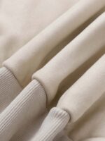 Retro Letter Embroidery Cardigan Hoodie Jacket