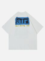 American Cartoon Character Print T-shirt