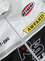 American Vintage Hip-hop Biker Cotton Jacket -1539