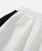 Color-coded Printed Casual Shorts