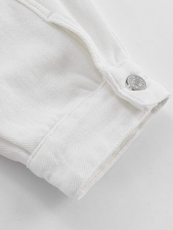 American Street Personality Loose Vintage Lapel Denim Jacket