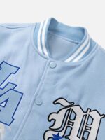 Alphabet Embroidery Flame Baseball Jerseys