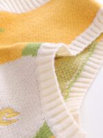 American Style Graffiti Love V-neck Sweater Undershirt