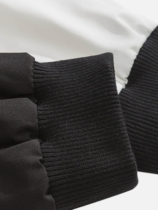 American Street Hip-hop Patchwork Embroidered Jacket -1356