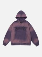 Print Gradient Hoodie