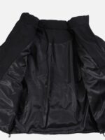 American Retro Letter Print Autumn And Winter Thickening Loose Down Jacket Couple Models -1393