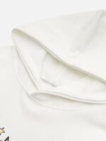 Star Letter Print Hooded Sweatshirt