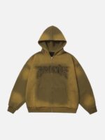 Print Gradient Hoodie