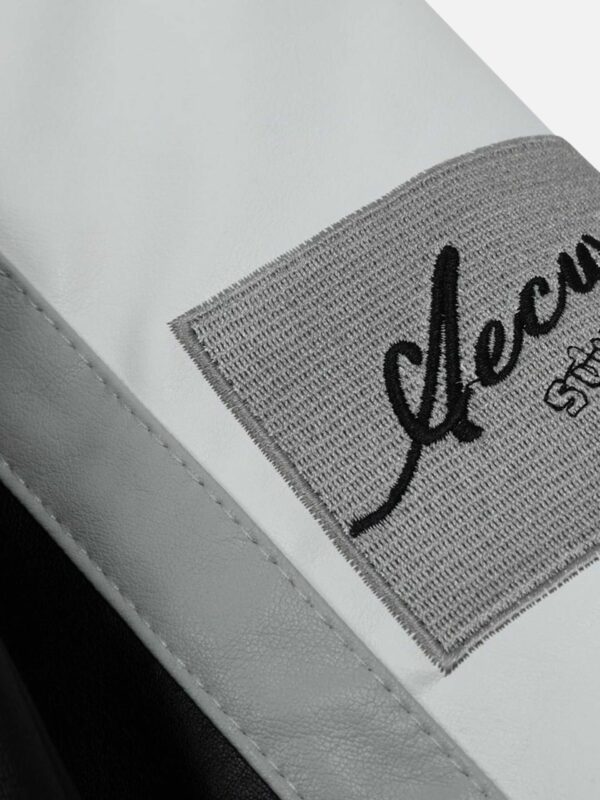 American Vintage Hip-hop Biker Cotton Jacket -1539