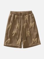 Monogram Embossed Shorts -1188
